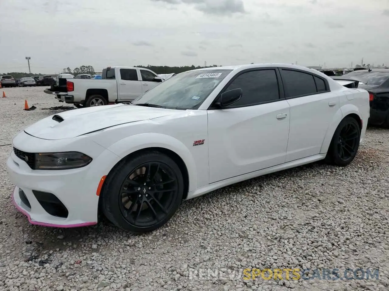 1 Photograph of a damaged car 2C3CDXGJ0PH700961 DODGE CHARGER 2023
