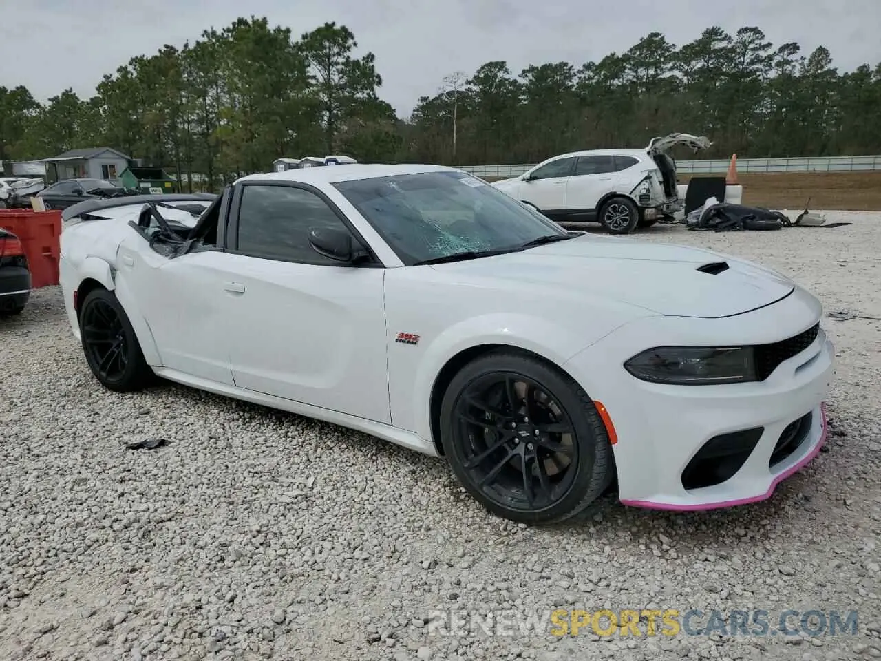 4 Photograph of a damaged car 2C3CDXGJ0PH700961 DODGE CHARGER 2023
