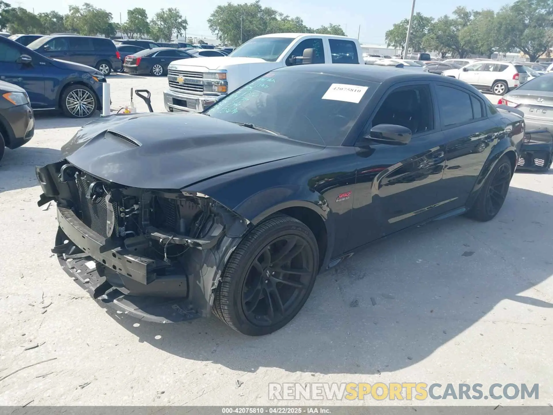 2 Photograph of a damaged car 2C3CDXGJ0PH701981 DODGE CHARGER 2023
