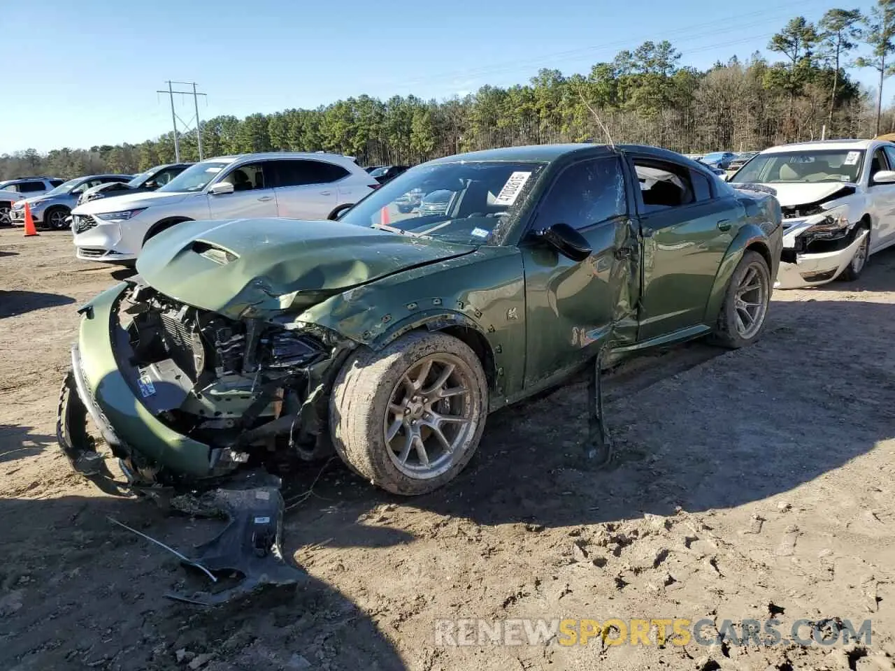 1 Photograph of a damaged car 2C3CDXGJ1PH539004 DODGE CHARGER 2023