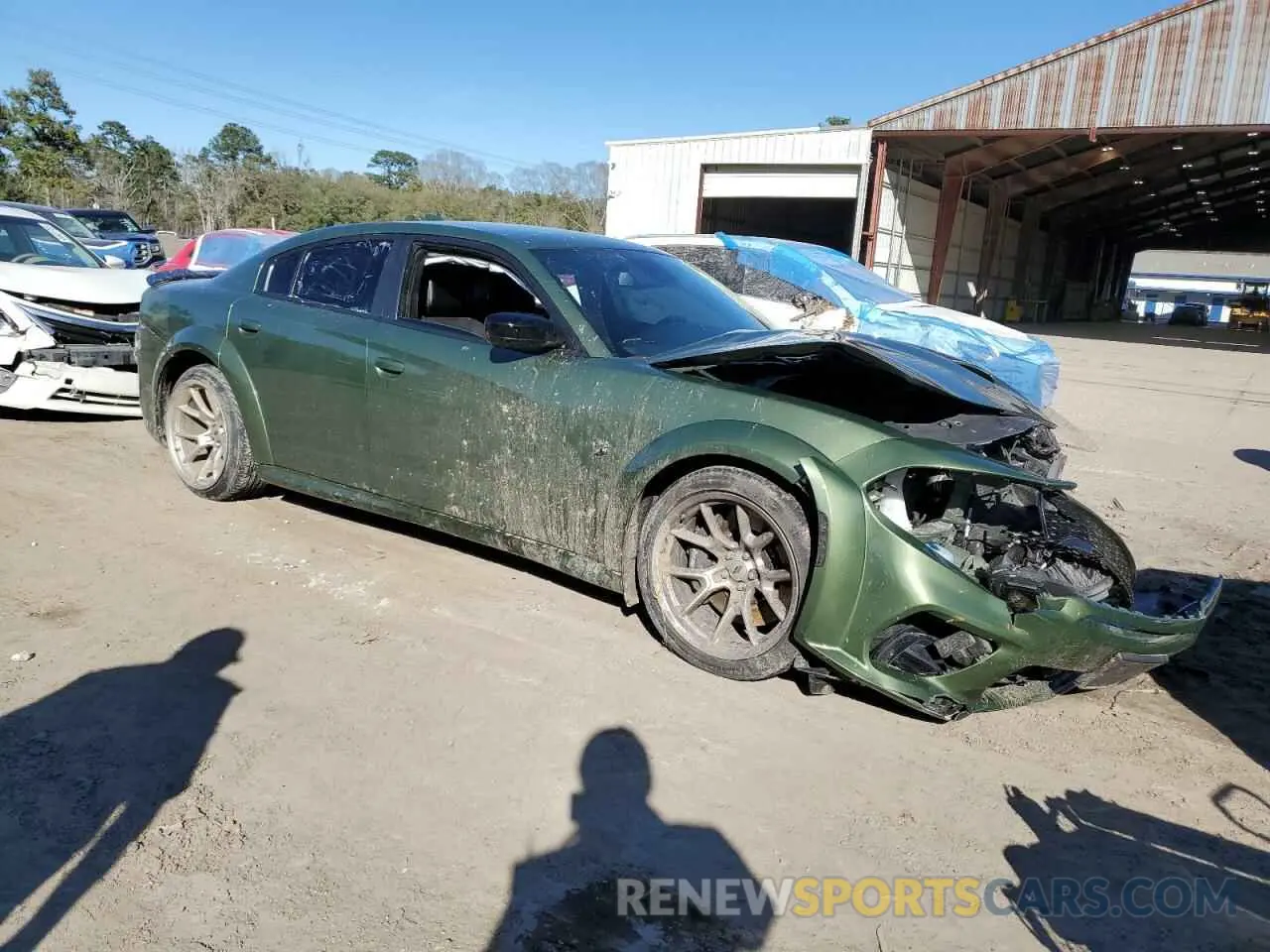 4 Photograph of a damaged car 2C3CDXGJ1PH539004 DODGE CHARGER 2023
