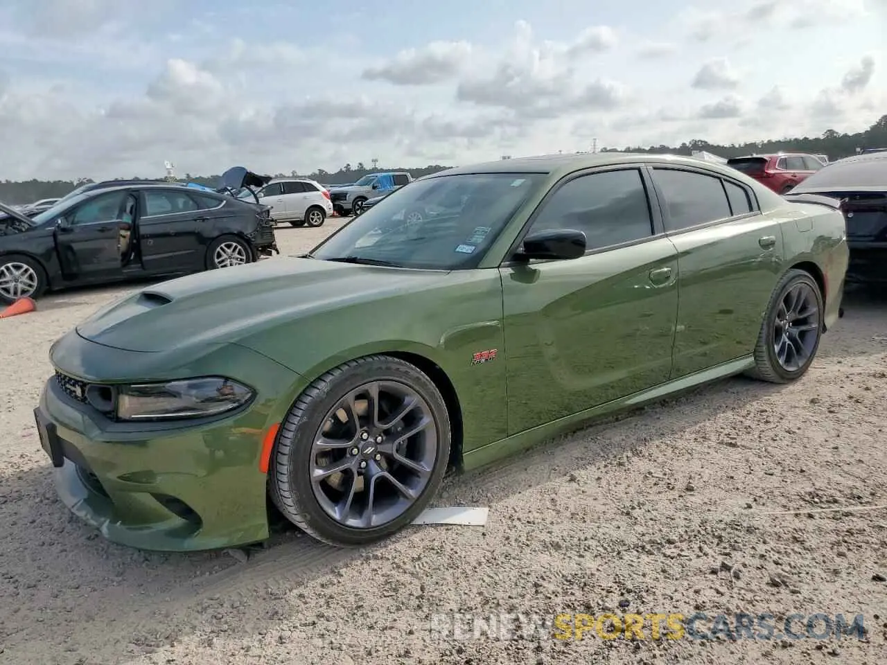 1 Photograph of a damaged car 2C3CDXGJ1PH604319 DODGE CHARGER 2023