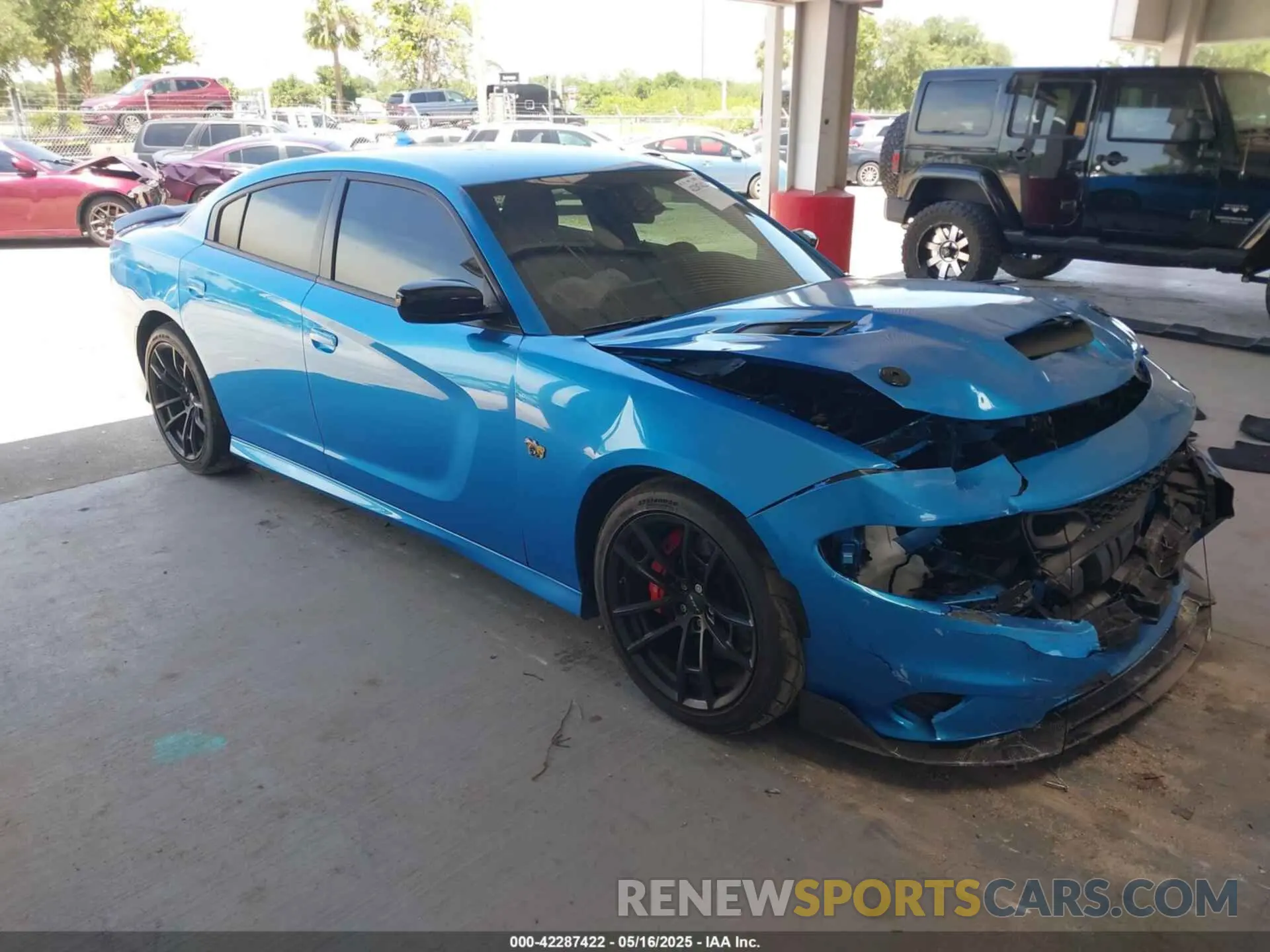 1 Photograph of a damaged car 2C3CDXGJ1PH611576 DODGE CHARGER 2023
