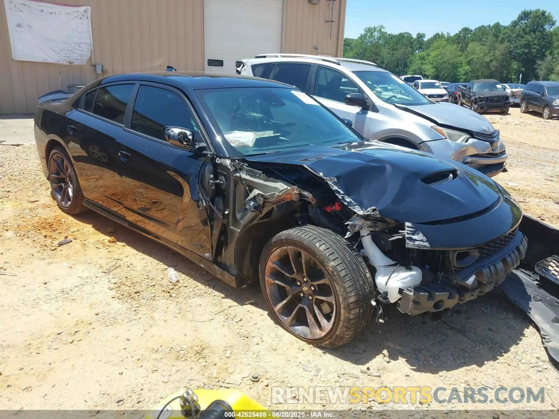 1 Photograph of a damaged car 2C3CDXGJ1PH612811 DODGE CHARGER 2023