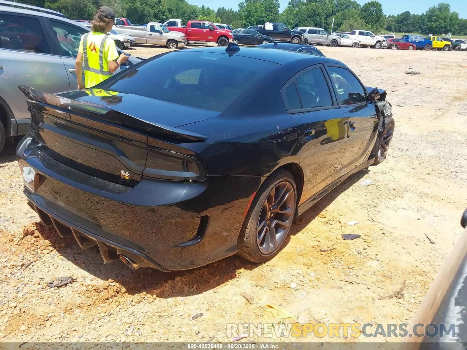 4 Photograph of a damaged car 2C3CDXGJ1PH612811 DODGE CHARGER 2023