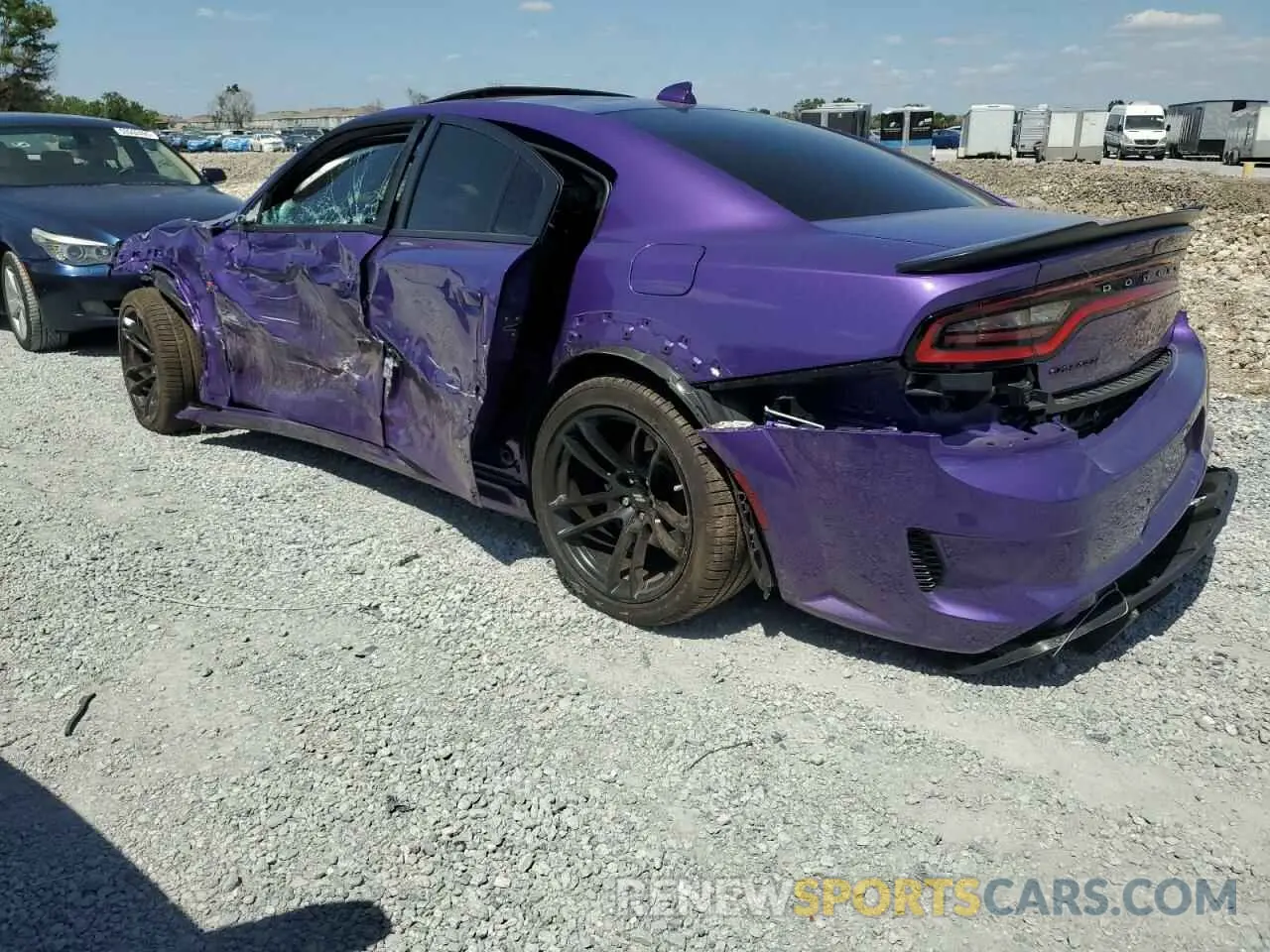 2 Photograph of a damaged car 2C3CDXGJ1PH629253 DODGE CHARGER 2023