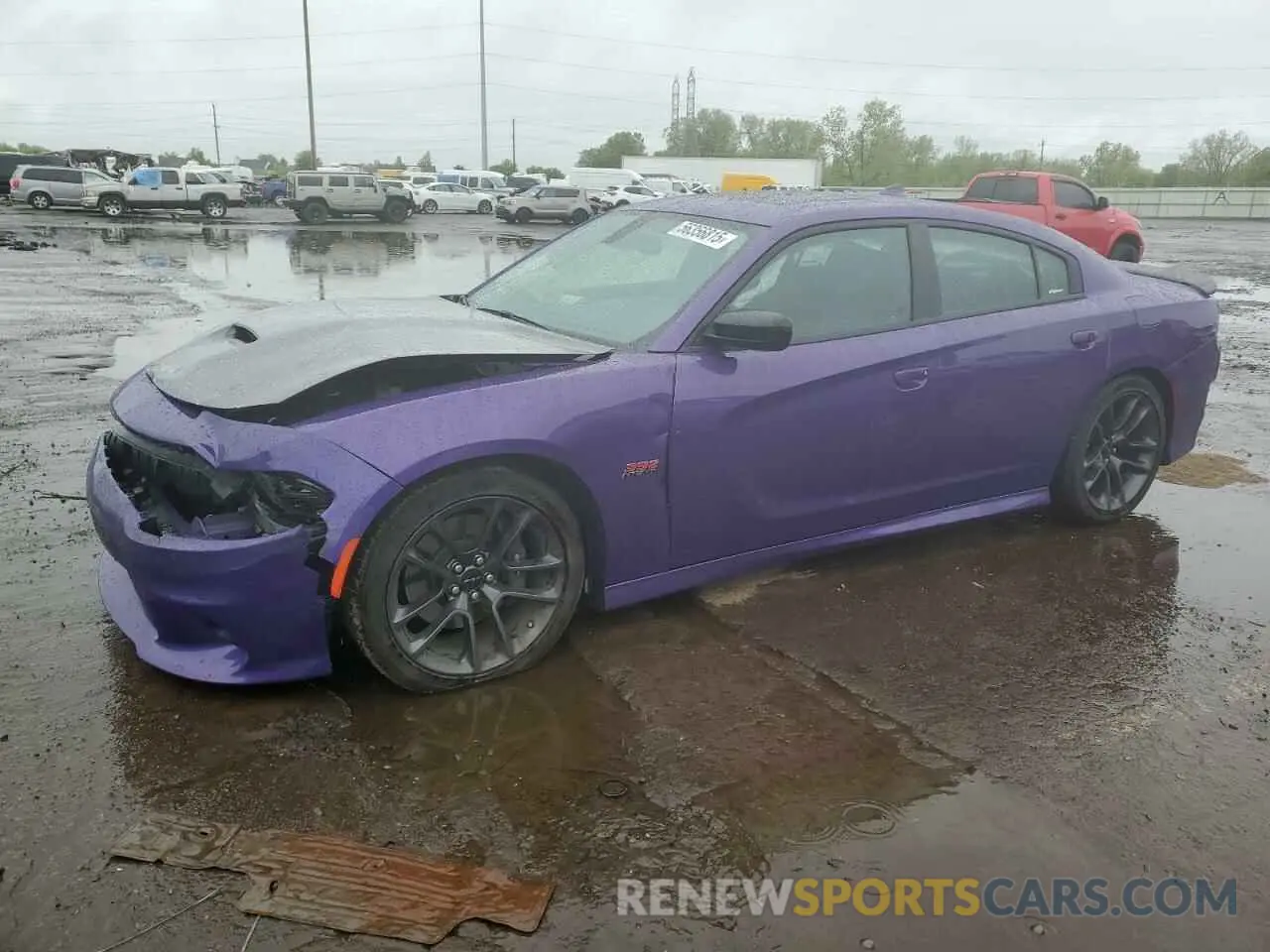 1 Photograph of a damaged car 2C3CDXGJ1PH635733 DODGE CHARGER 2023