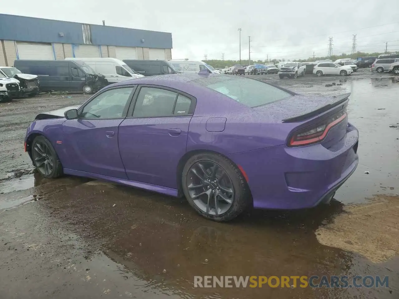 2 Photograph of a damaged car 2C3CDXGJ1PH635733 DODGE CHARGER 2023