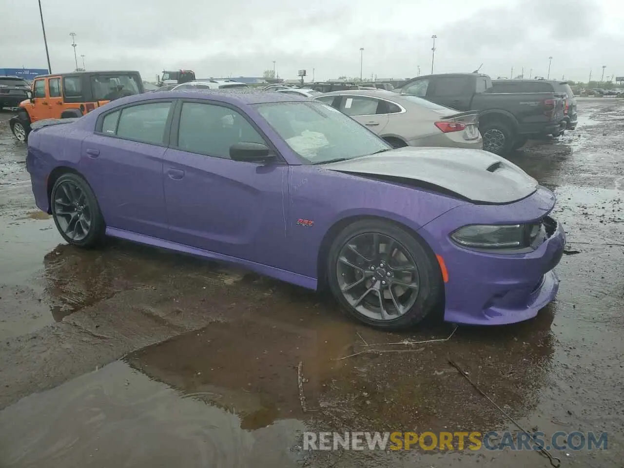 4 Photograph of a damaged car 2C3CDXGJ1PH635733 DODGE CHARGER 2023