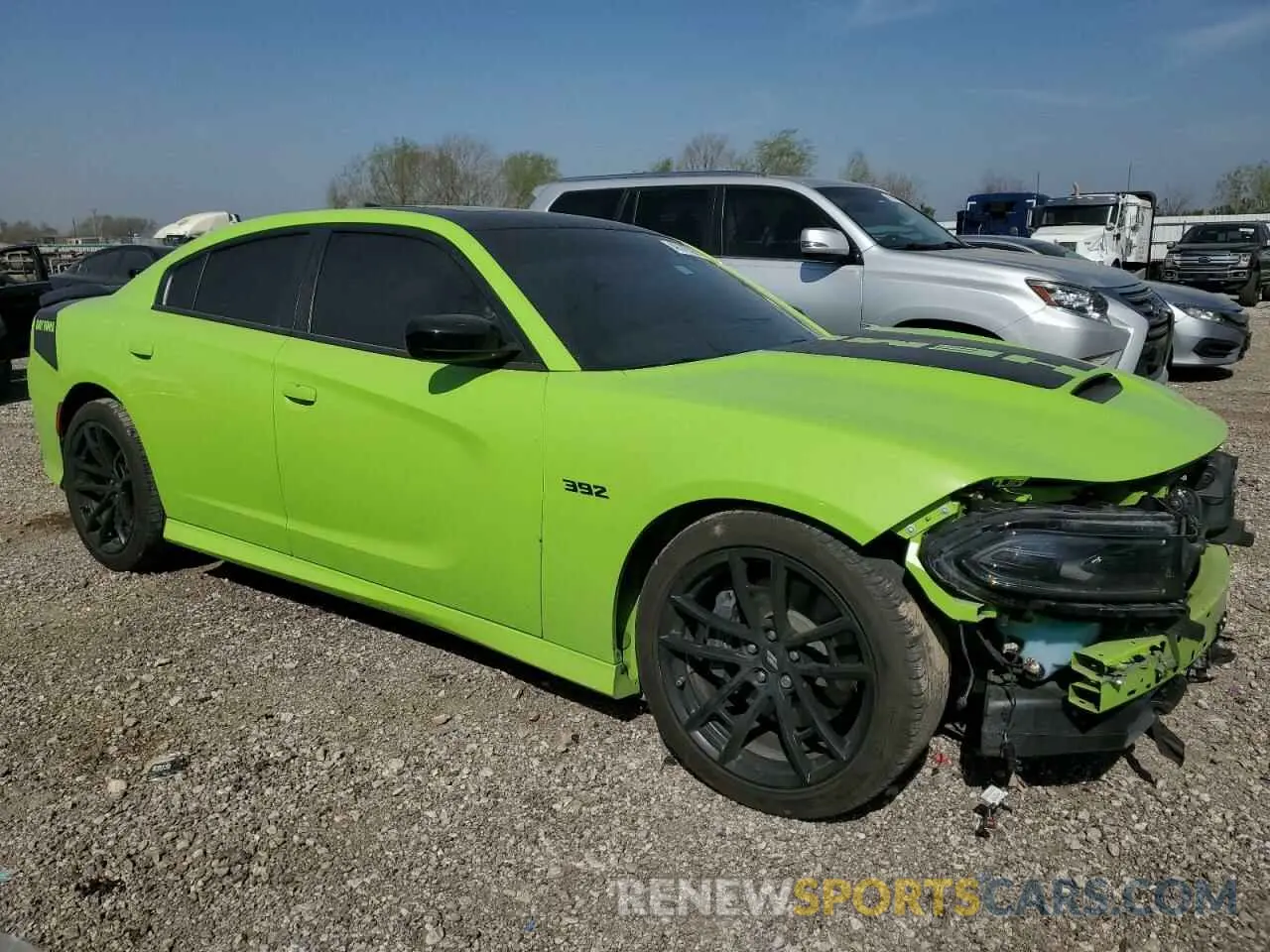4 Photograph of a damaged car 2C3CDXGJ1PH671633 DODGE CHARGER 2023