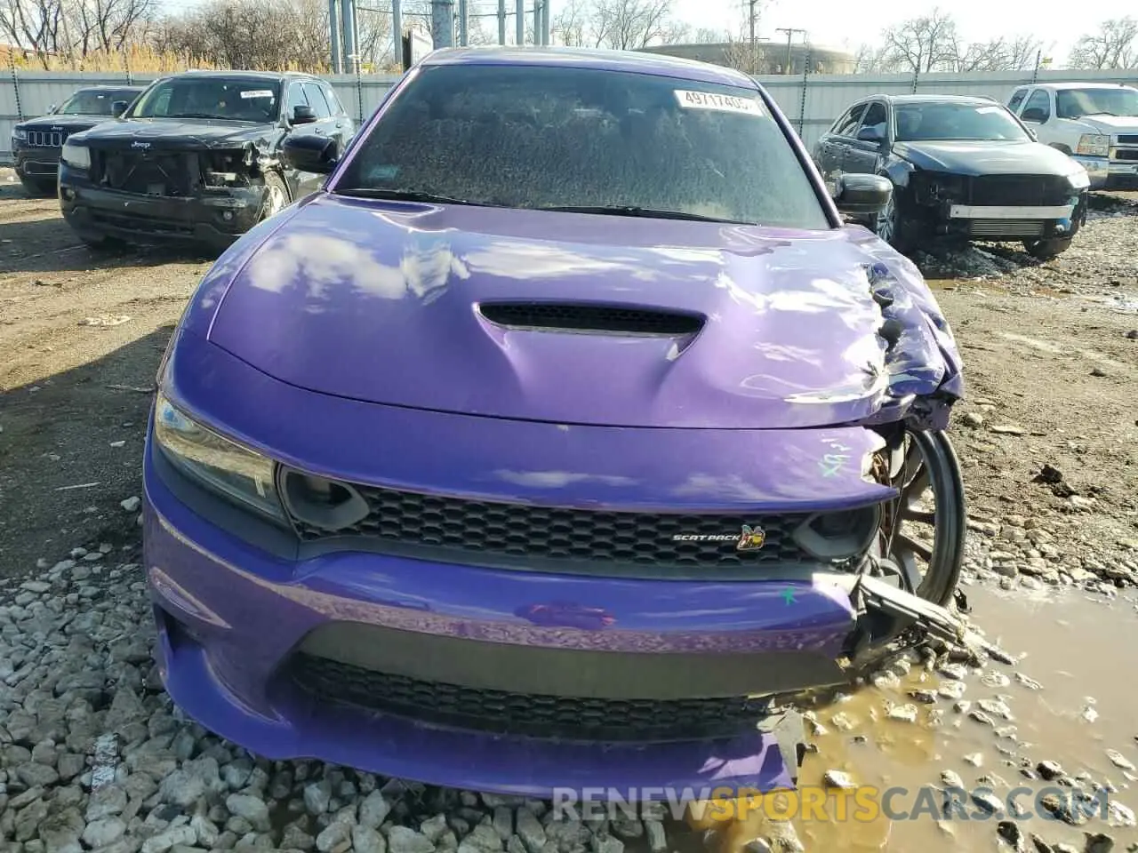5 Photograph of a damaged car 2C3CDXGJ2PH662133 DODGE CHARGER 2023