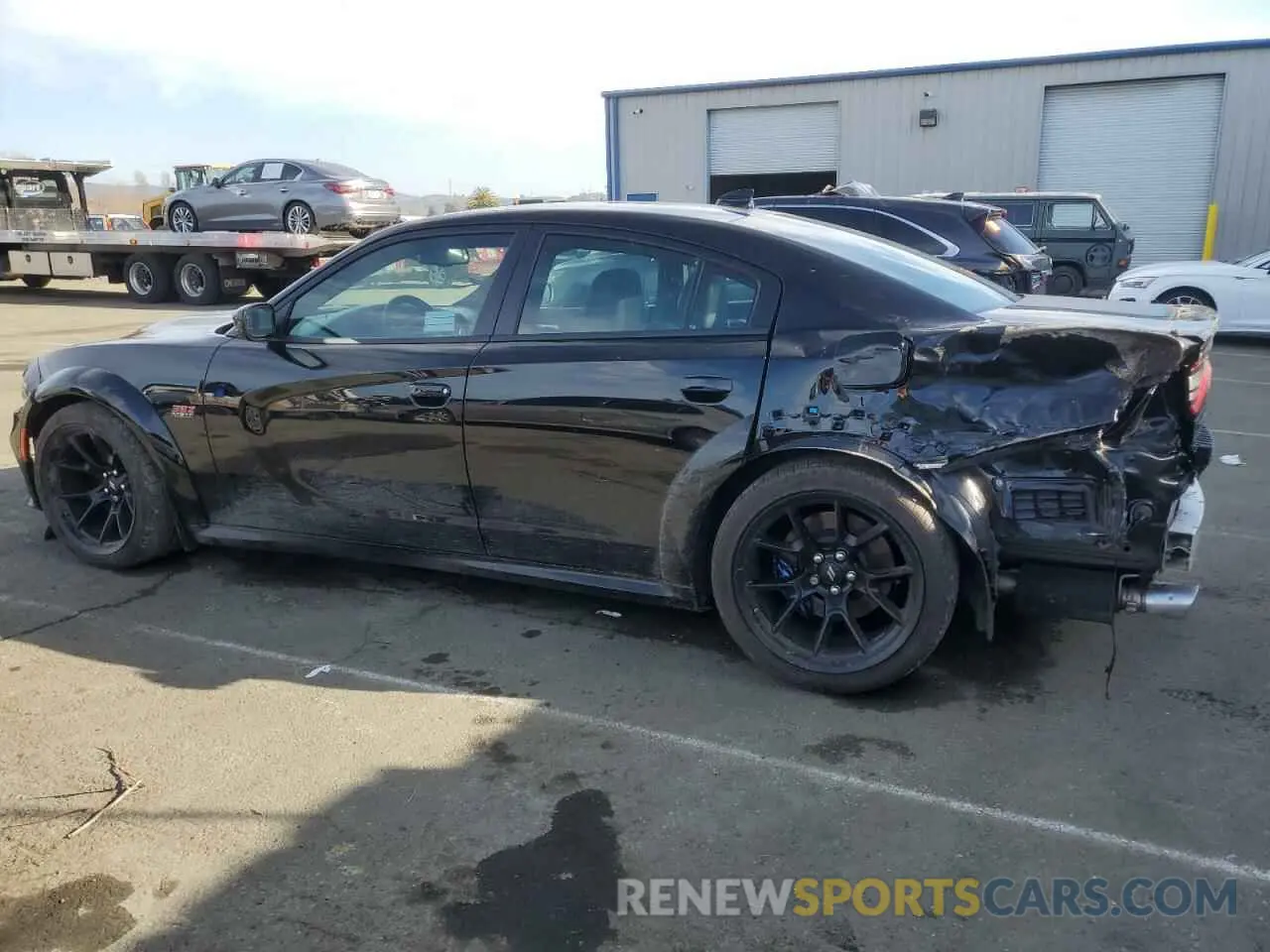 2 Photograph of a damaged car 2C3CDXGJ2PH678333 DODGE CHARGER 2023