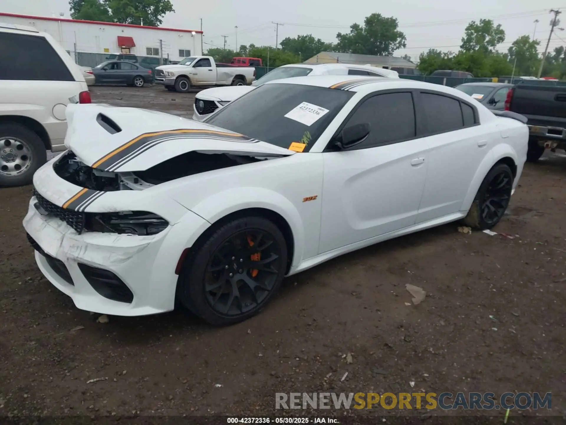 2 Photograph of a damaged car 2C3CDXGJ3PH503413 DODGE CHARGER 2023
