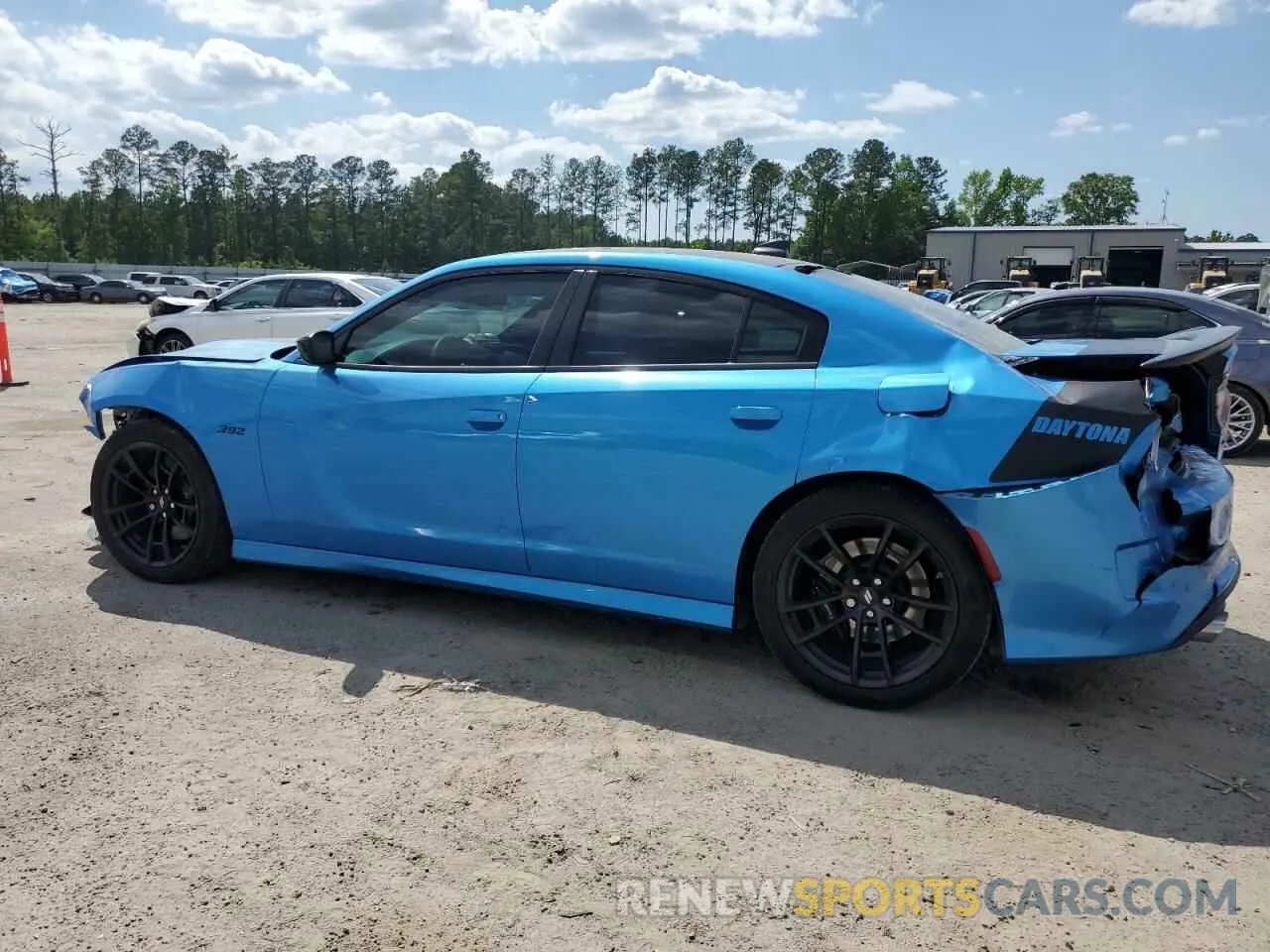 2 Photograph of a damaged car 2C3CDXGJ3PH700582 DODGE CHARGER 2023