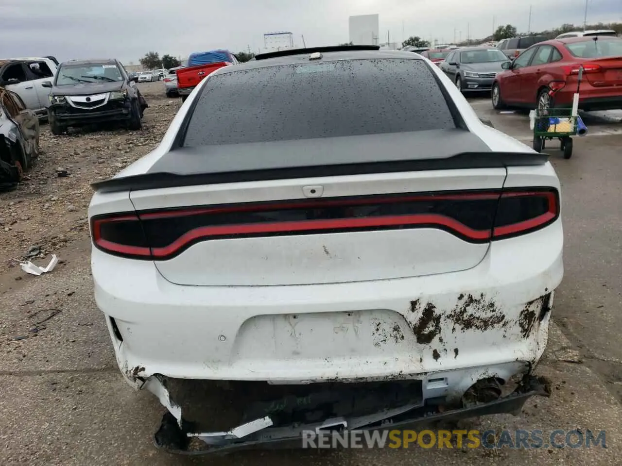 6 Photograph of a damaged car 2C3CDXGJ4PH547923 DODGE CHARGER 2023