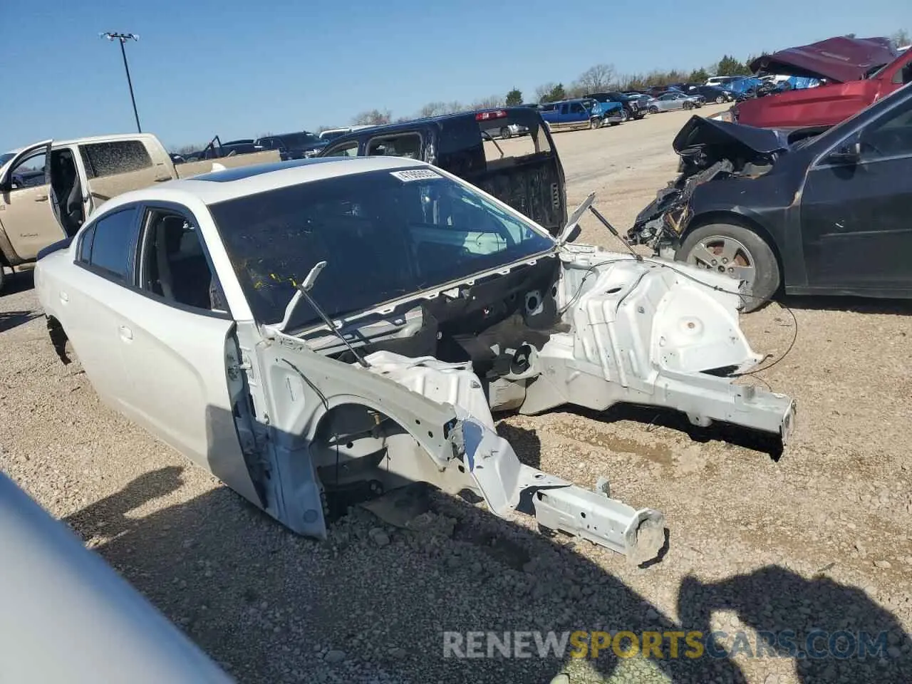 4 Photograph of a damaged car 2C3CDXGJ4PH579948 DODGE CHARGER 2023