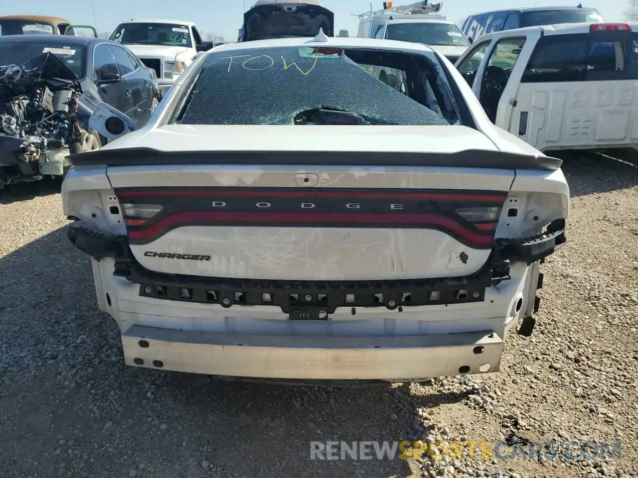 6 Photograph of a damaged car 2C3CDXGJ4PH579948 DODGE CHARGER 2023