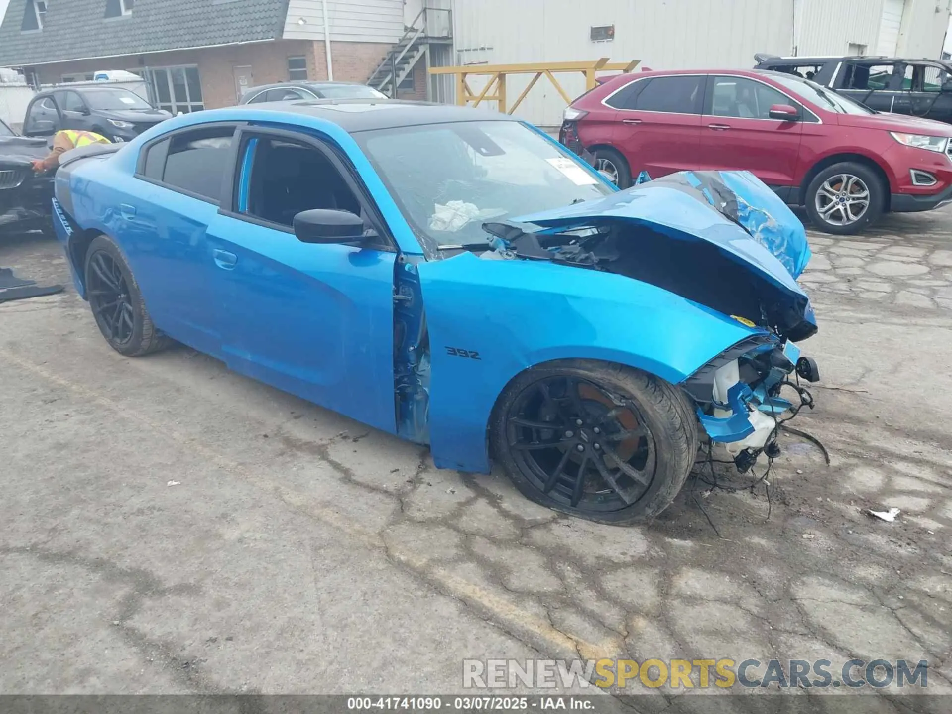 1 Photograph of a damaged car 2C3CDXGJ4PH598063 DODGE CHARGER 2023