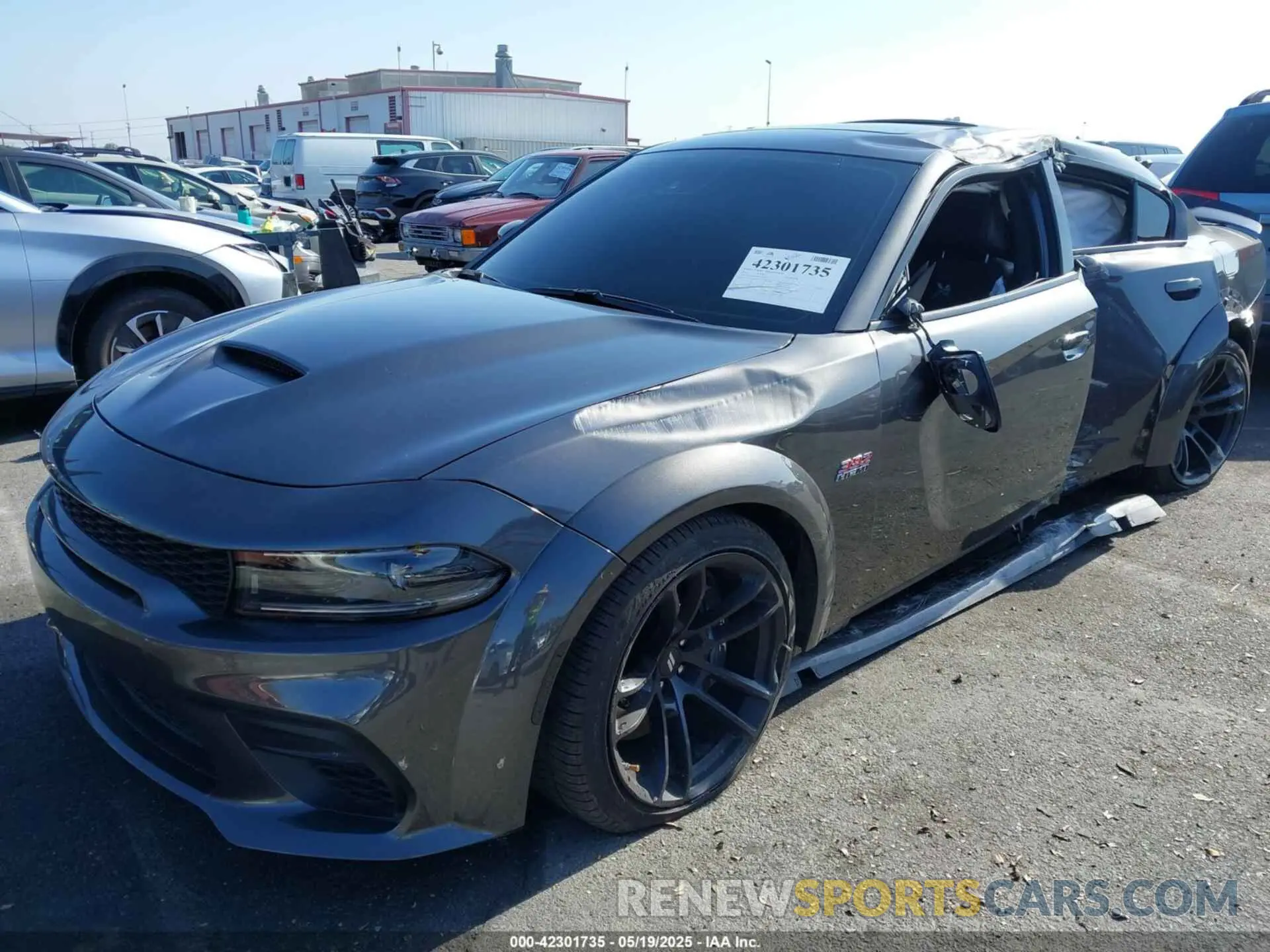 2 Photograph of a damaged car 2C3CDXGJ4PH650694 DODGE CHARGER 2023