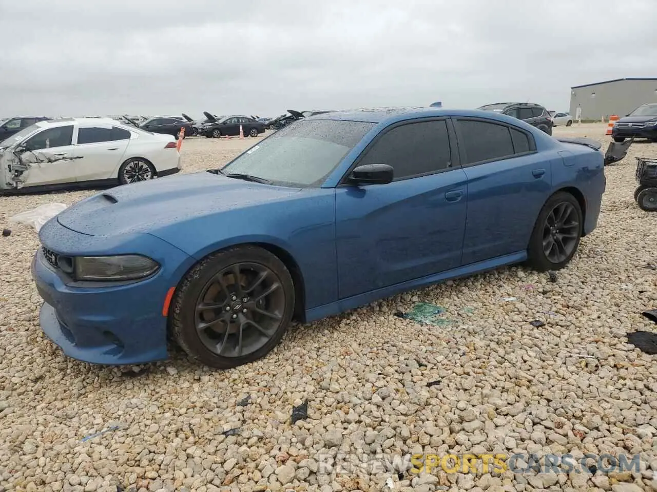 1 Photograph of a damaged car 2C3CDXGJ4PH672811 DODGE CHARGER 2023