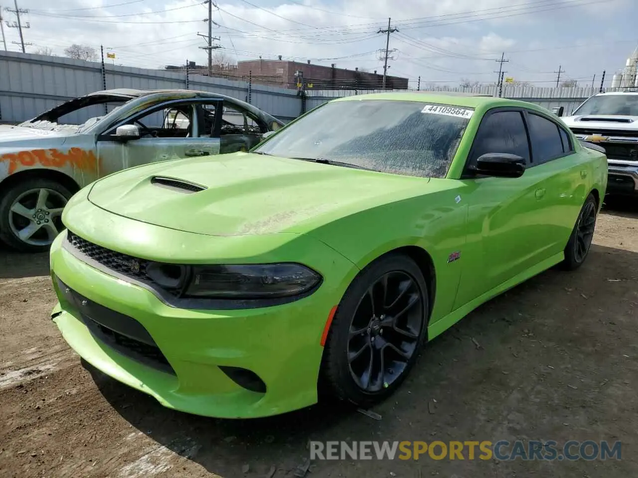 1 Photograph of a damaged car 2C3CDXGJ5PH506698 DODGE CHARGER 2023