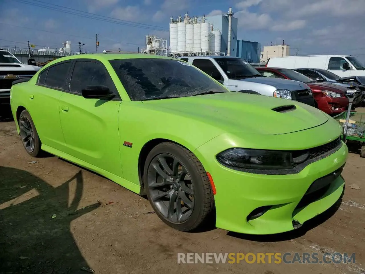 4 Photograph of a damaged car 2C3CDXGJ5PH506698 DODGE CHARGER 2023