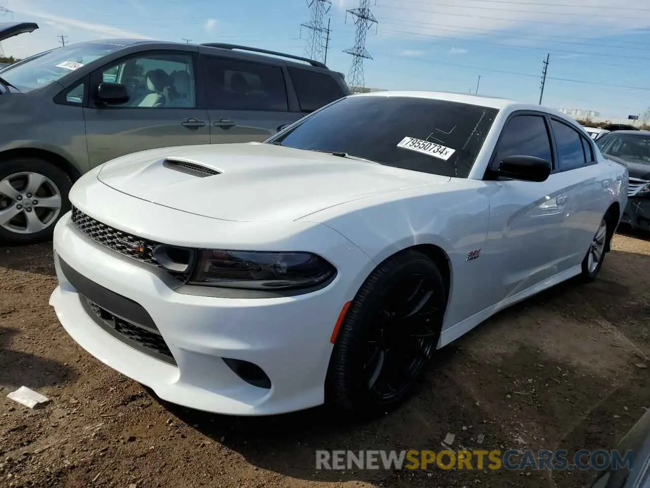 1 Photograph of a damaged car 2C3CDXGJ5PH556579 DODGE CHARGER 2023