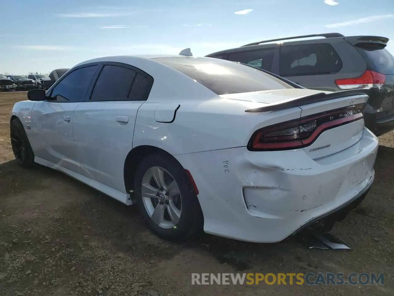 2 Photograph of a damaged car 2C3CDXGJ5PH556579 DODGE CHARGER 2023