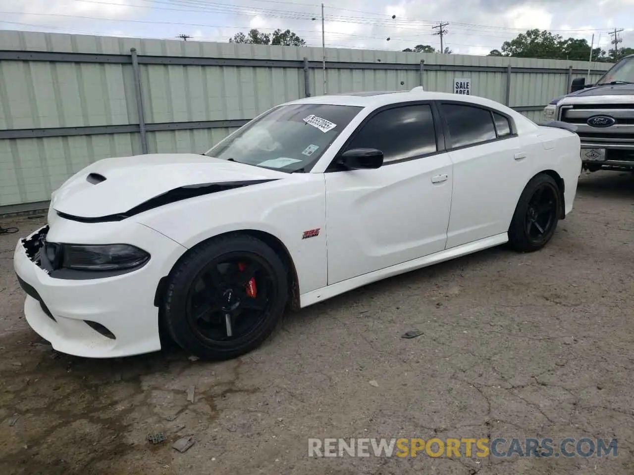 1 Photograph of a damaged car 2C3CDXGJ5PH604596 DODGE CHARGER 2023