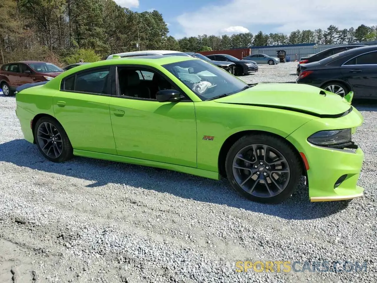 4 Photograph of a damaged car 2C3CDXGJ5PH616246 DODGE CHARGER 2023