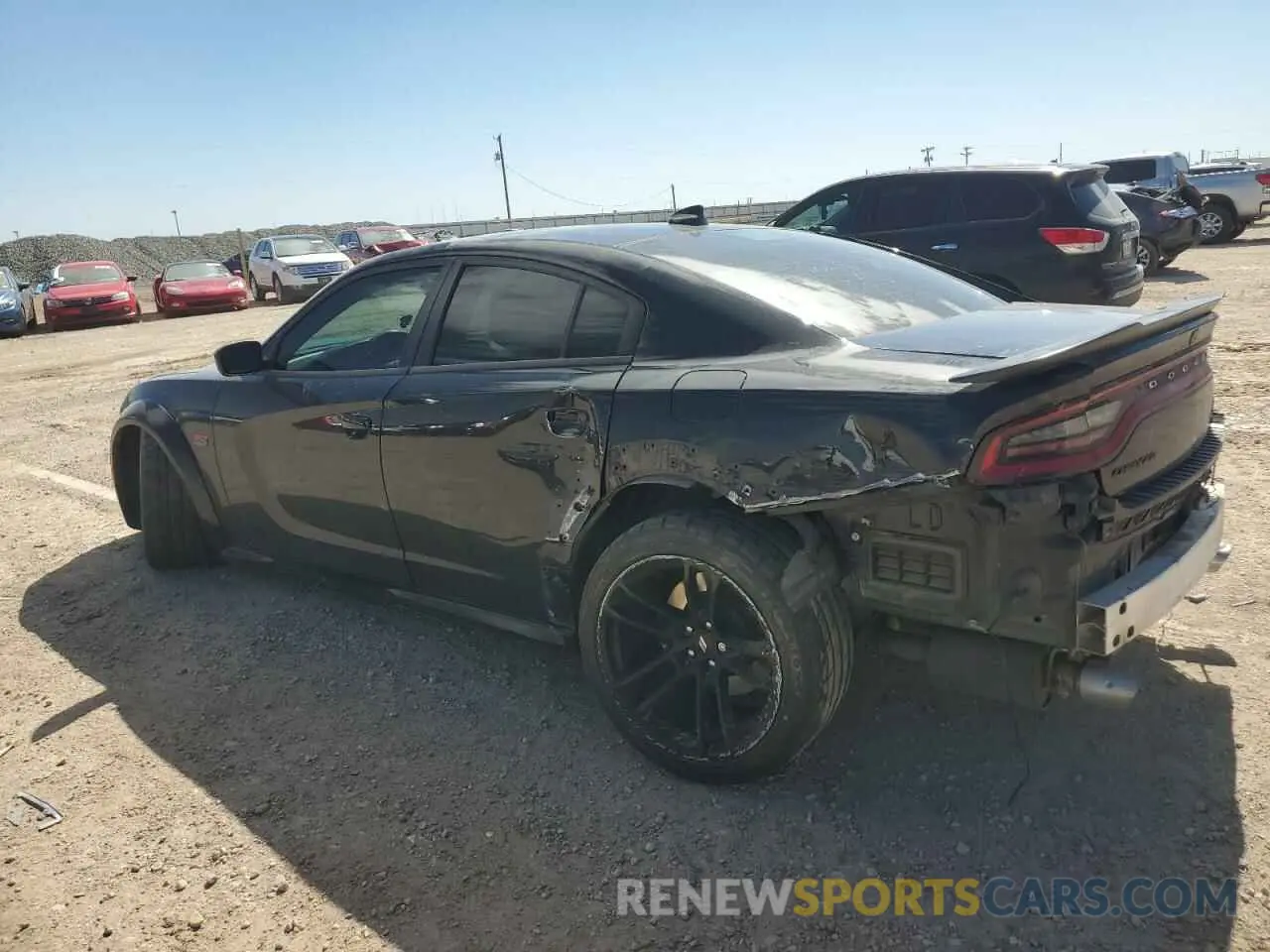 2 Photograph of a damaged car 2C3CDXGJ5PH625173 DODGE CHARGER 2023