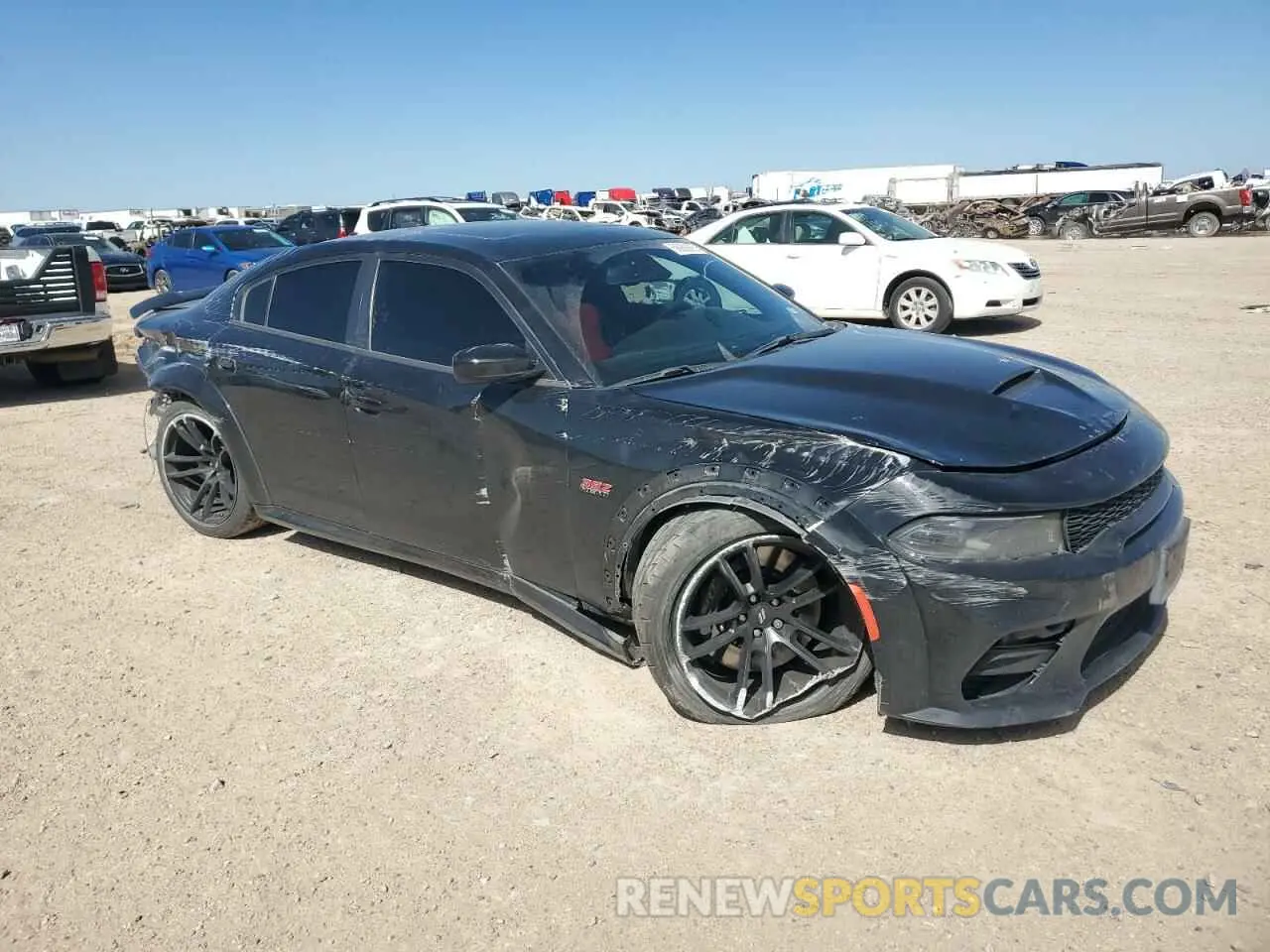4 Photograph of a damaged car 2C3CDXGJ5PH625173 DODGE CHARGER 2023