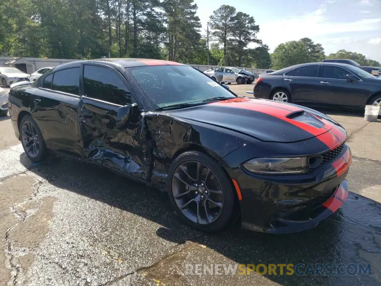 4 Photograph of a damaged car 2C3CDXGJ5PH635685 DODGE CHARGER 2023