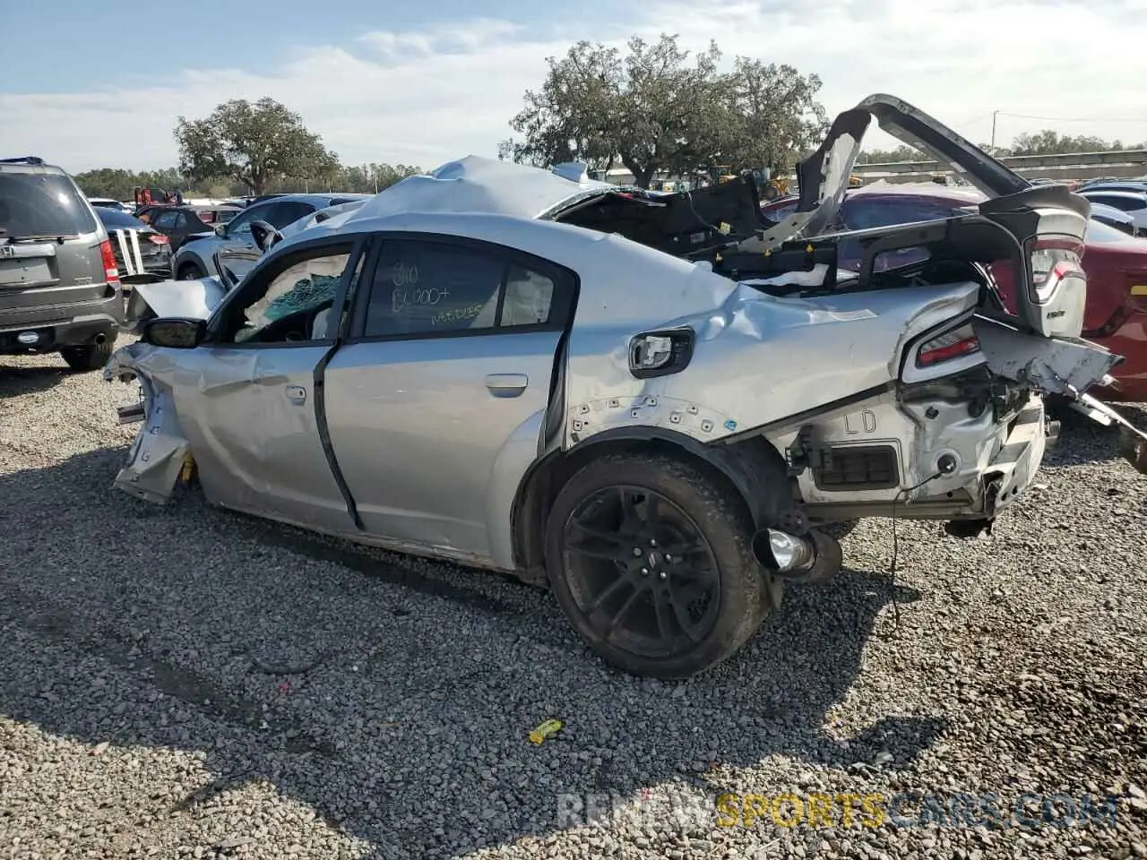 2 Photograph of a damaged car 2C3CDXGJ5PH663440 DODGE CHARGER 2023