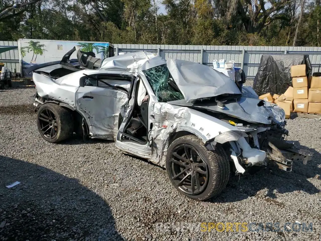 4 Photograph of a damaged car 2C3CDXGJ5PH663440 DODGE CHARGER 2023