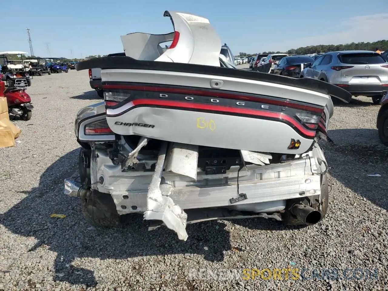 6 Photograph of a damaged car 2C3CDXGJ5PH663440 DODGE CHARGER 2023