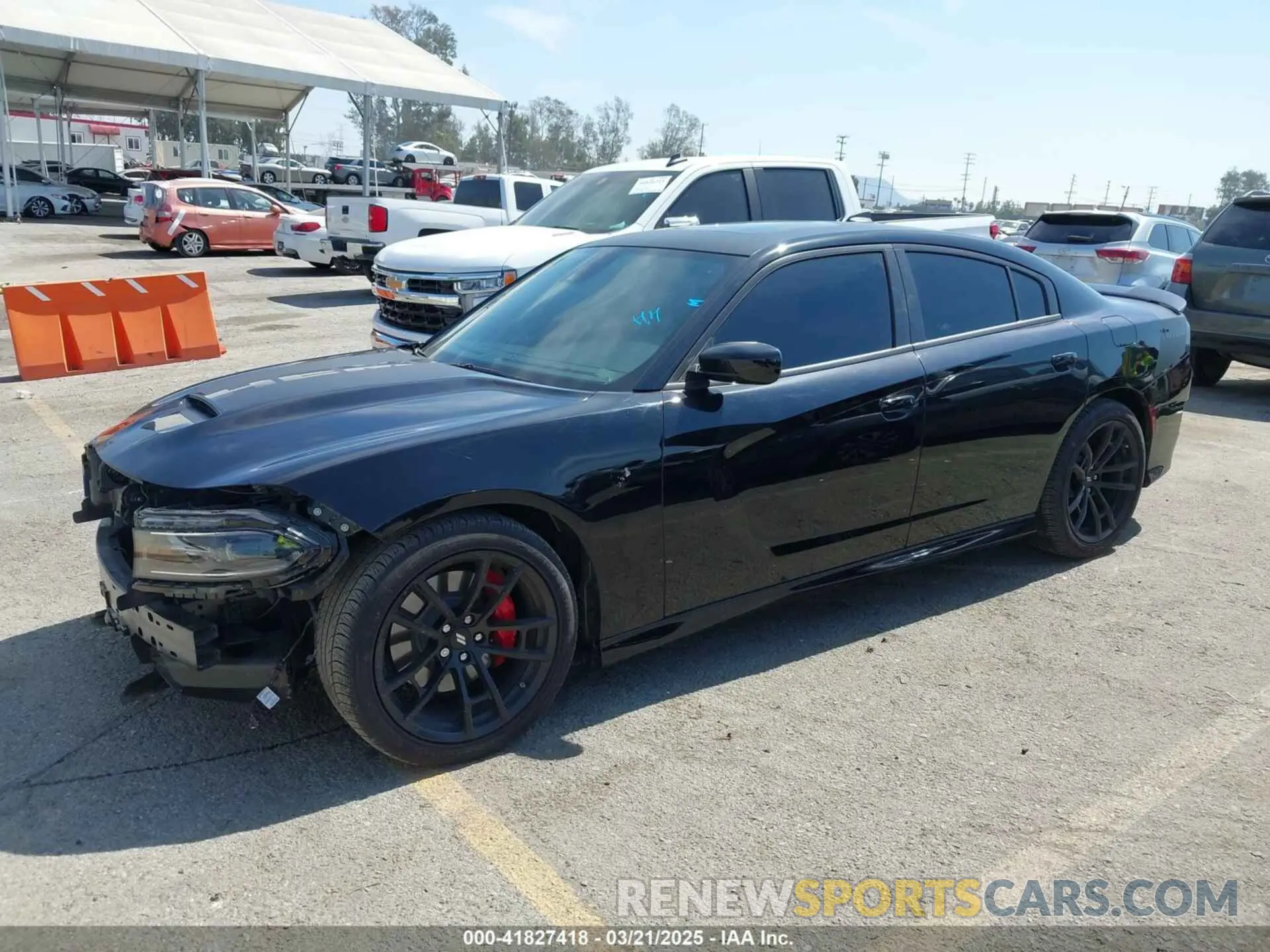 2 Photograph of a damaged car 2C3CDXGJ5PH697779 DODGE CHARGER 2023