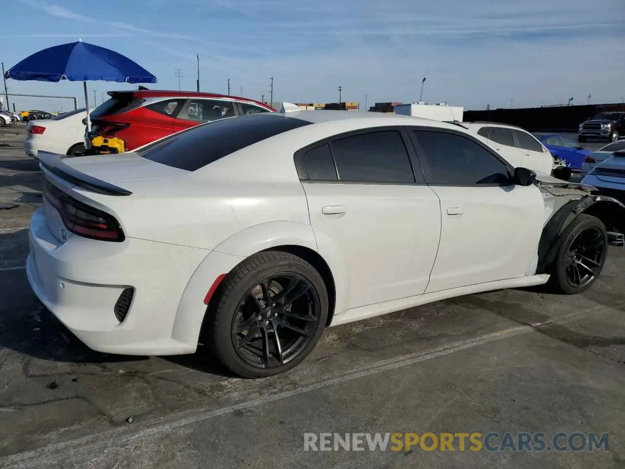 3 Photograph of a damaged car 2C3CDXGJ6PH506371 DODGE CHARGER 2023