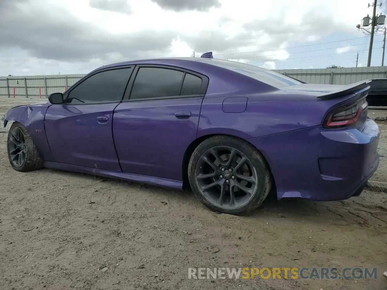 2 Photograph of a damaged car 2C3CDXGJ6PH612349 DODGE CHARGER 2023