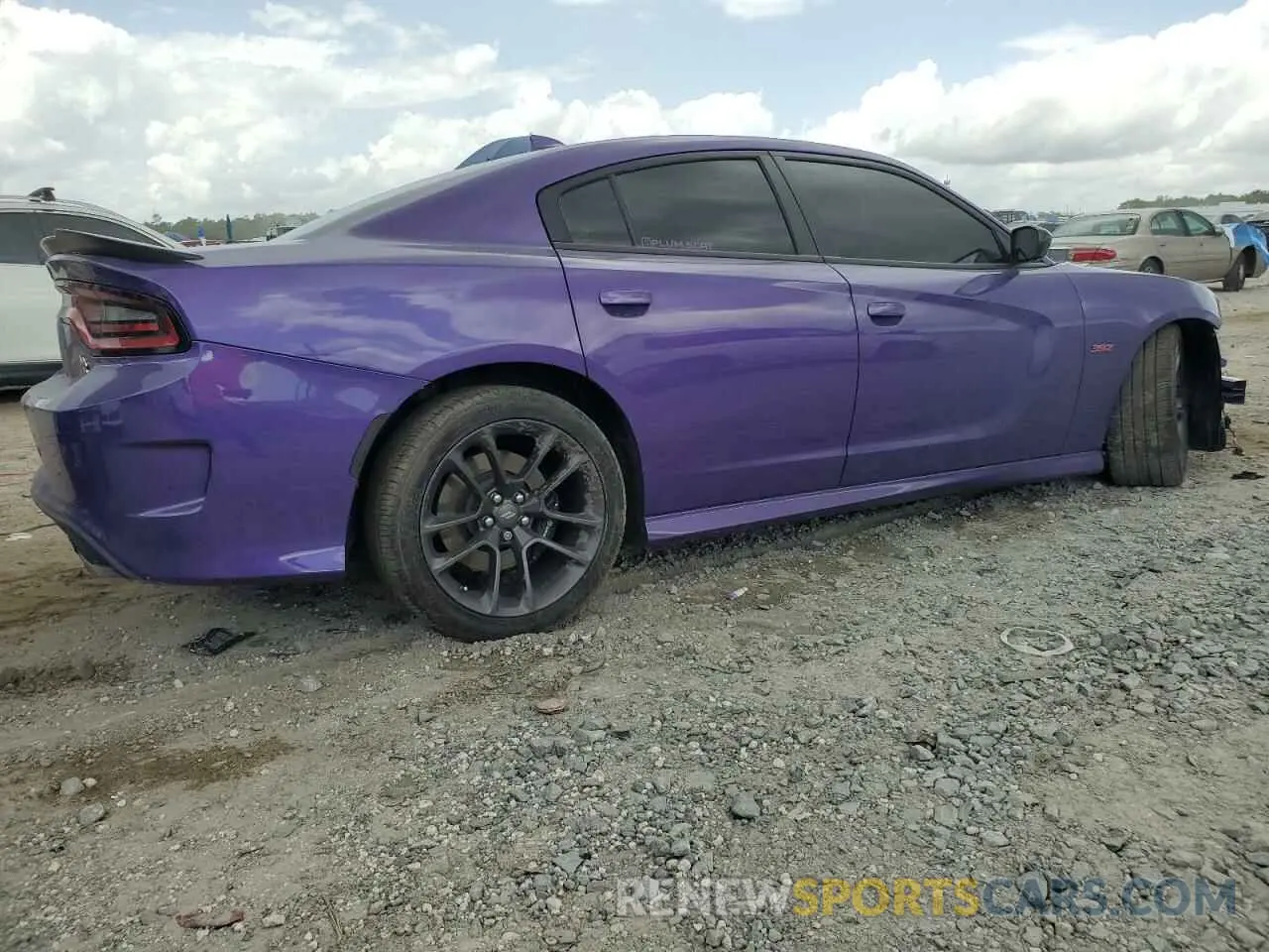 3 Photograph of a damaged car 2C3CDXGJ6PH612349 DODGE CHARGER 2023