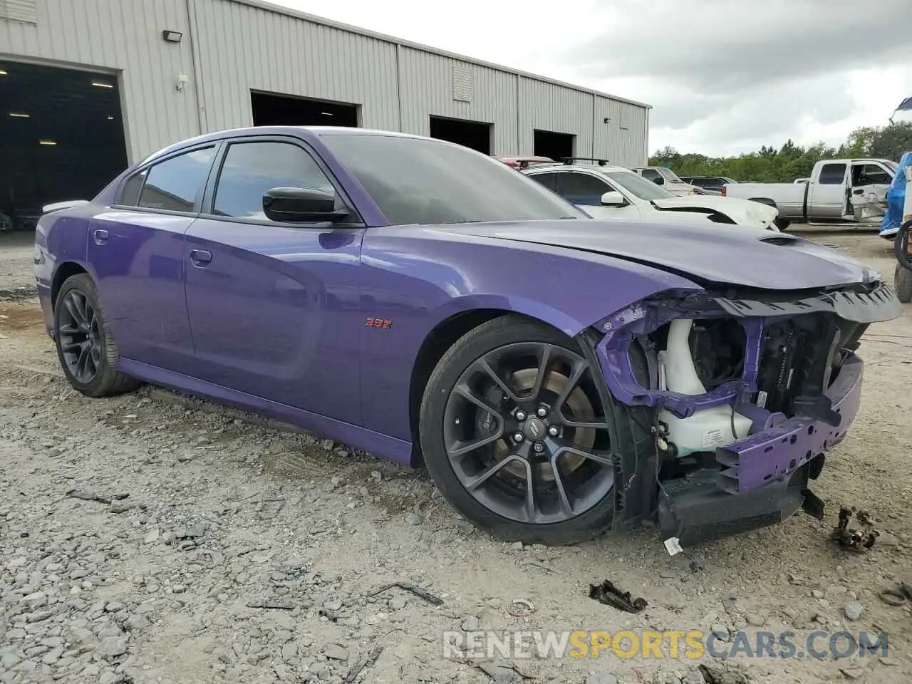 4 Photograph of a damaged car 2C3CDXGJ6PH612349 DODGE CHARGER 2023