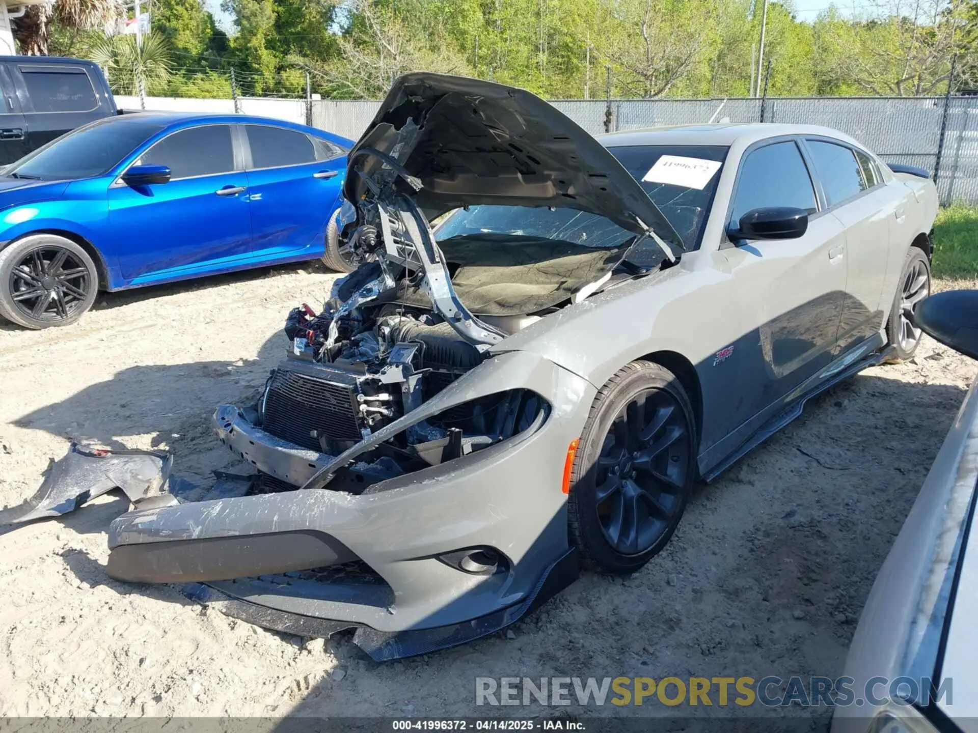2 Photograph of a damaged car 2C3CDXGJ6PH639275 DODGE CHARGER 2023