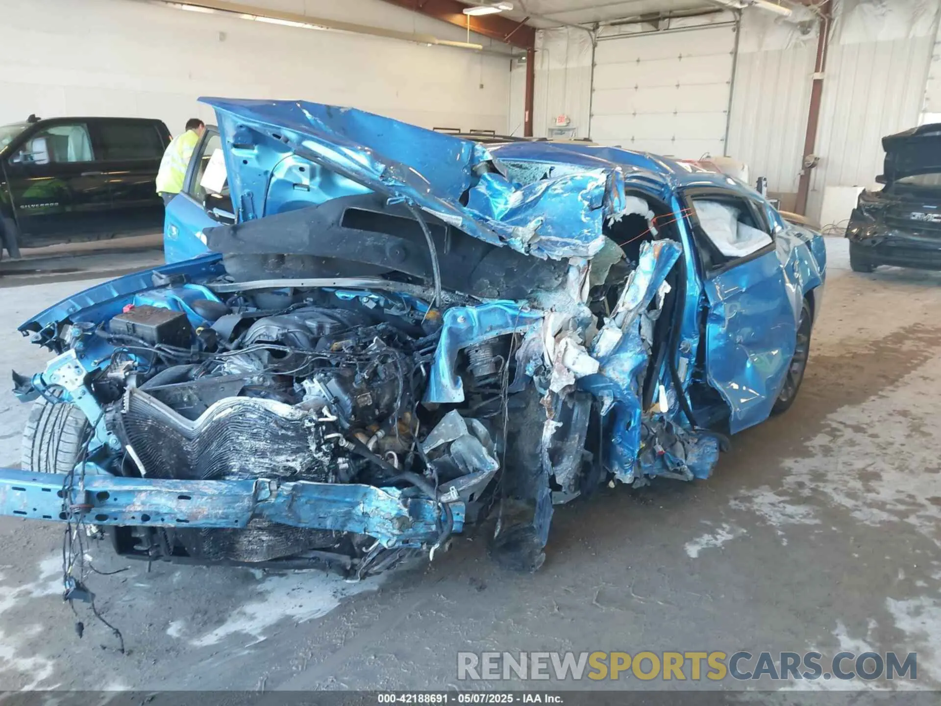 2 Photograph of a damaged car 2C3CDXGJ6PH639762 DODGE CHARGER 2023