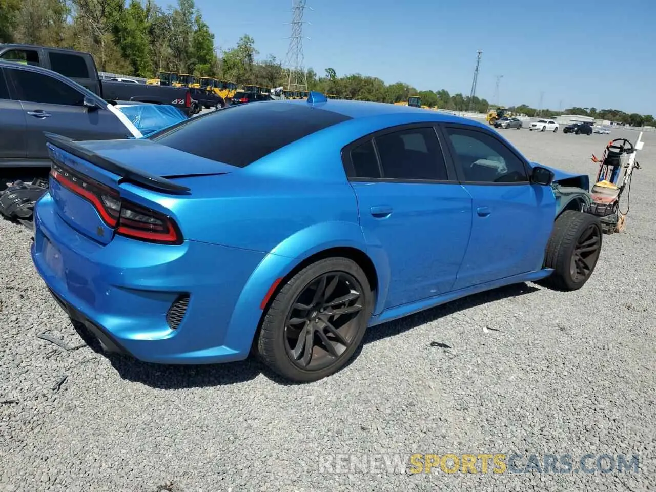 3 Photograph of a damaged car 2C3CDXGJ6PH639972 DODGE CHARGER 2023