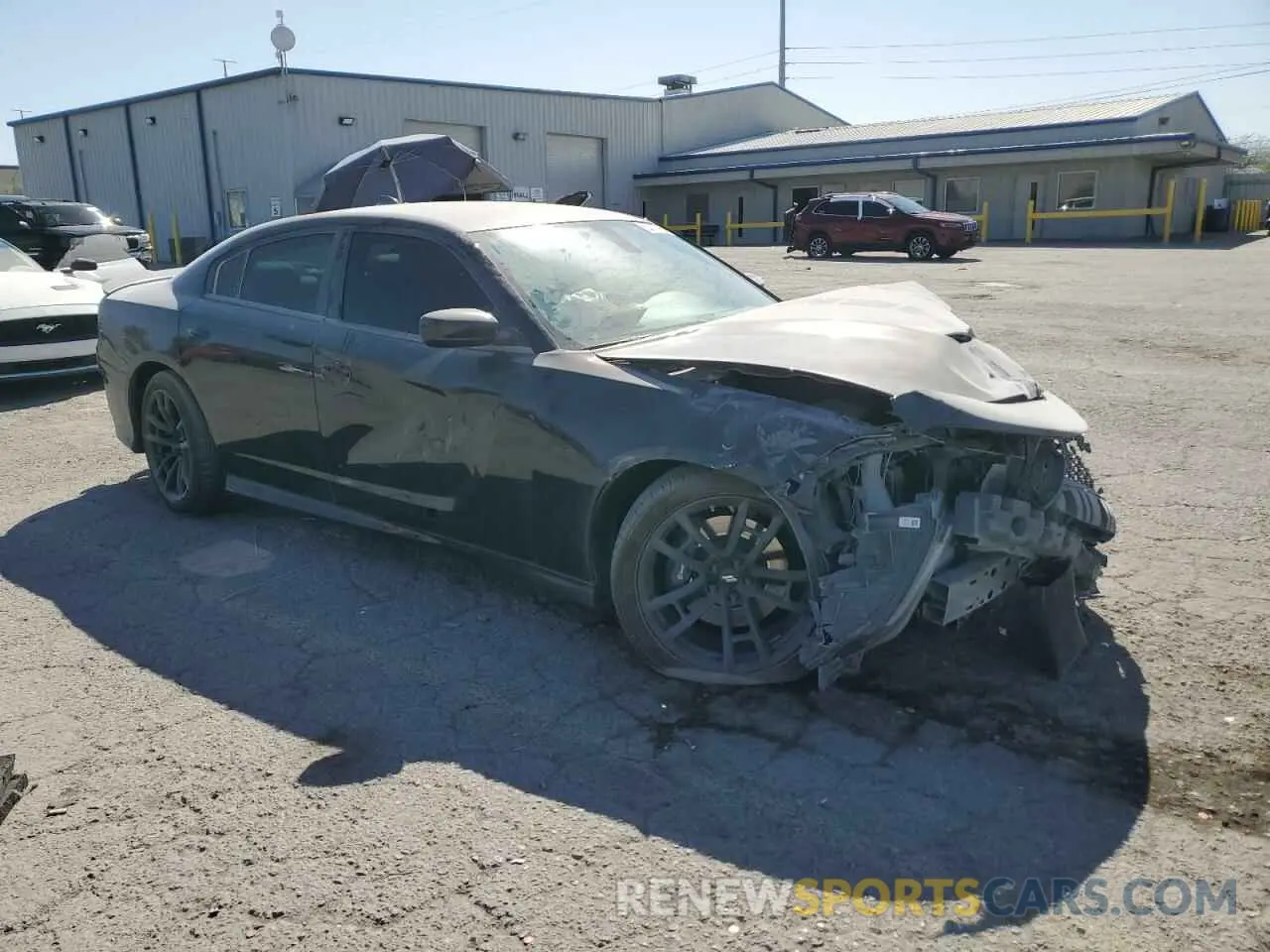 4 Photograph of a damaged car 2C3CDXGJ6PH673667 DODGE CHARGER 2023