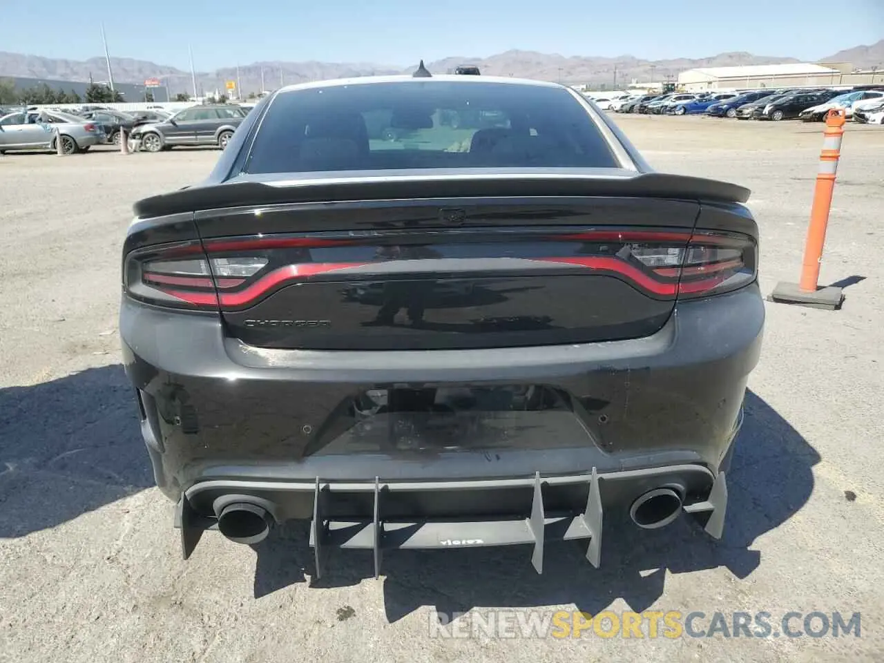6 Photograph of a damaged car 2C3CDXGJ6PH673667 DODGE CHARGER 2023
