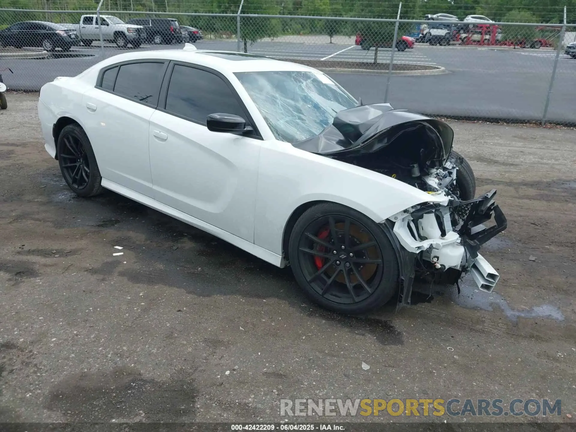 1 Photograph of a damaged car 2C3CDXGJ7PH531876 DODGE CHARGER 2023