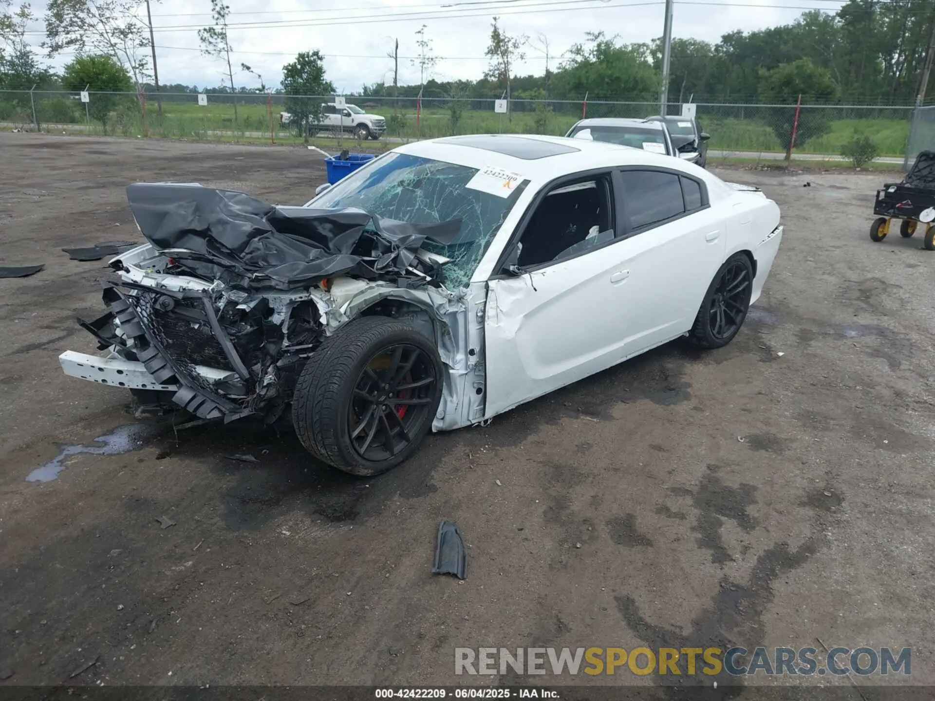 2 Photograph of a damaged car 2C3CDXGJ7PH531876 DODGE CHARGER 2023