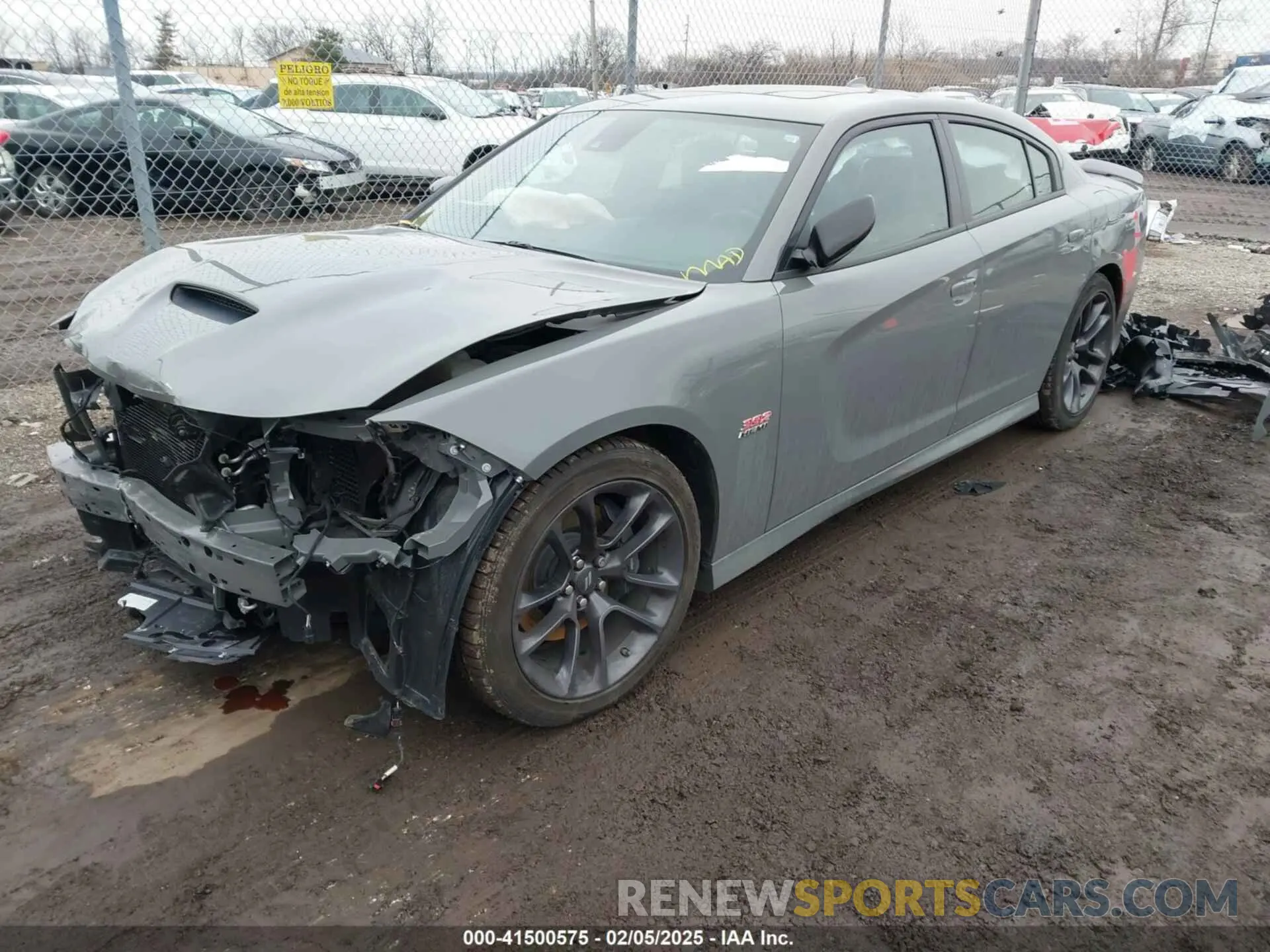 2 Photograph of a damaged car 2C3CDXGJ7PH685228 DODGE CHARGER 2023