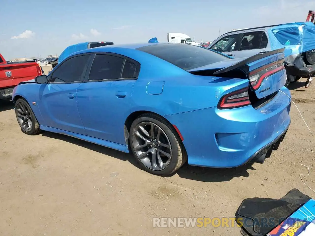2 Photograph of a damaged car 2C3CDXGJ8PH583680 DODGE CHARGER 2023